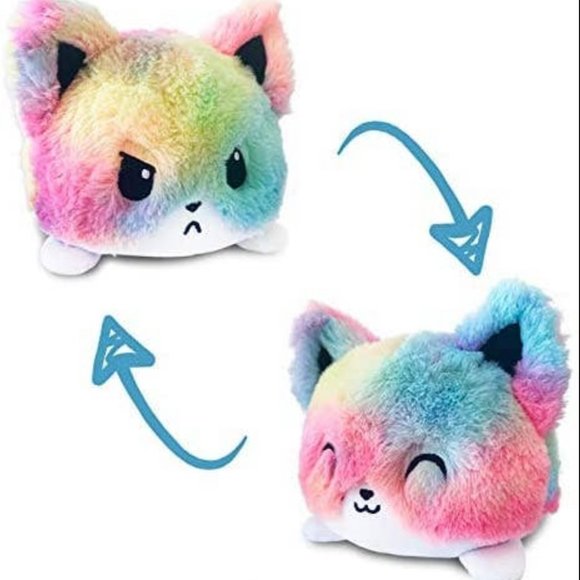 REVERSIBLE EMOTION PLUSHIES - Picture 1 of 6